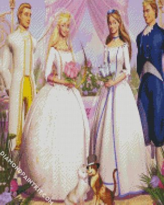 Barbie Wedding diamond painting