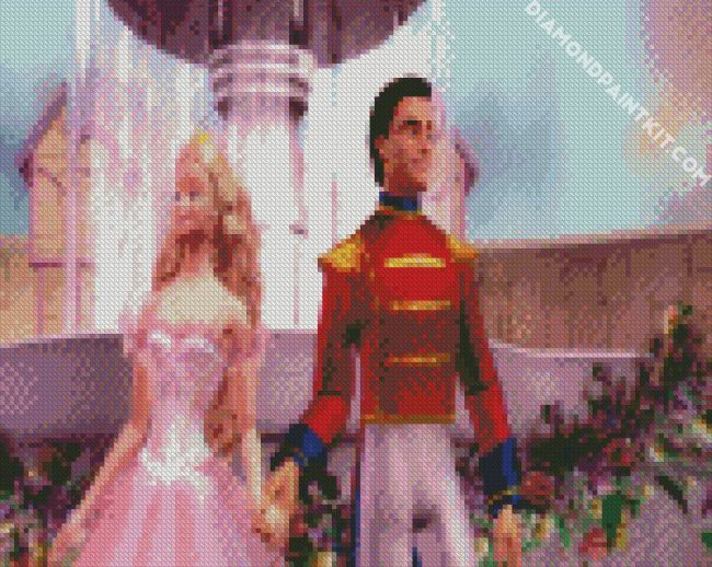 Barbie And Prince diamond painting