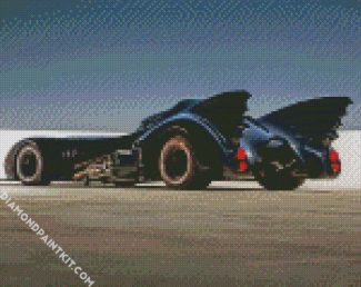 Batman Batmobile diamond painting