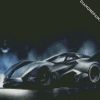 Batmobile Batman Car diamond painting