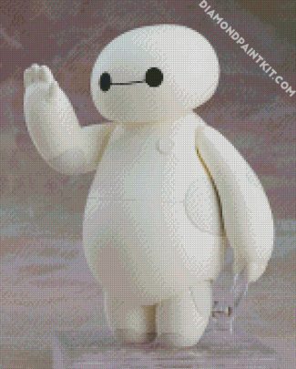 Baymax Robot diamond painting