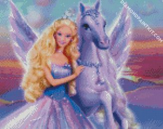 Beautiful Barbie Princess diamond painting