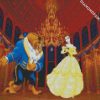 Beauty And The Beast Ballroom diamond painting