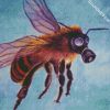 Bee With Gas Mask diamond painting