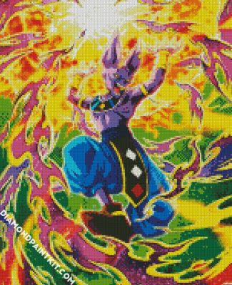 Beerus Art diamond painting