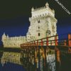 Belem Tower Building diamond painting