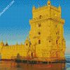 Belem Tower Portugal diamond painting