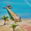 Belize Island Seascape diamond painting