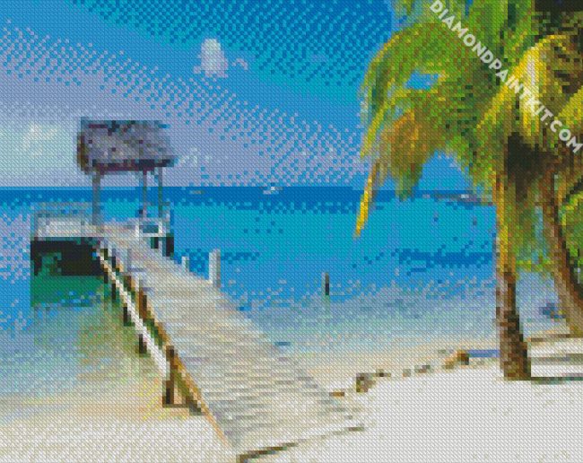 Belize Seascape diamond painting