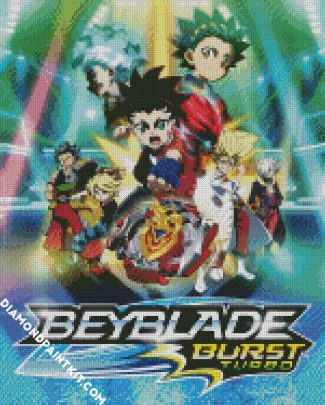 Beyblade Burst Anime diamond painting