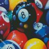 Billiard Game Balls diamond painting