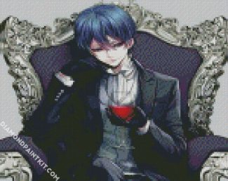 Black Butler Ciel Phantomhive diamond painting