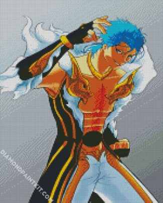 Bleach Grimmjow Jaegerjaquez diamond painting