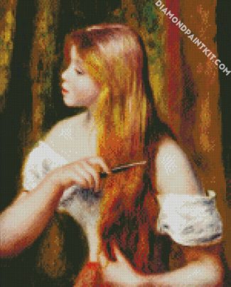 Blond Girl diamond painting