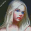 Blonde Girl Art diamond painting