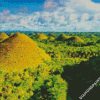 Bohol Chocolate Hills diamond painting