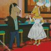 Bojack Horseman Wedding diamond painting