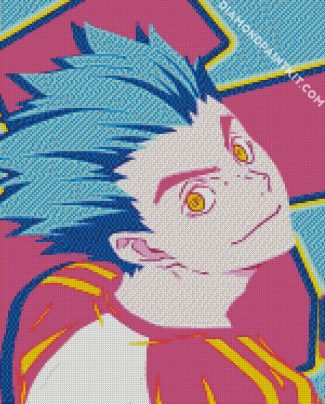 Bokuto Pop Art diamond painting