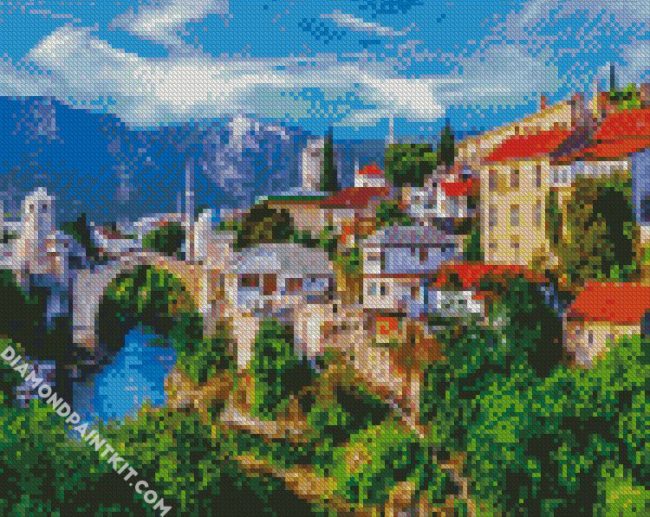 Bosnia And Herzegovina Landscape diamond painting