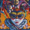 Carnival Jester Art diamond painting