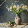 Chamomile Vase diamond painting