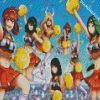 Cheerleader Anime Girls diamond painting