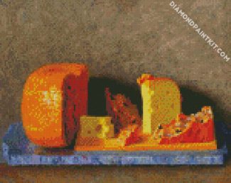 Cheese Still Life diamond painting