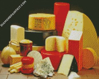 Cheese Type diamond painting