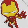 Chibi Iron Man diamond painting