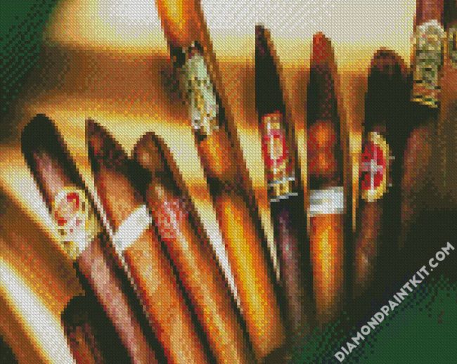 Cigars diamond painting