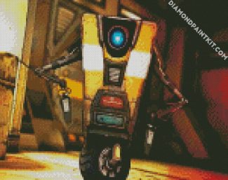 Claptrap Borderlands diamond painting