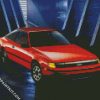 Classic Toyota Celica Car diamond painting