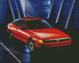 Classic Toyota Celica Car diamond painting