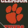 Clemson Tigers Football Logo diamond painting