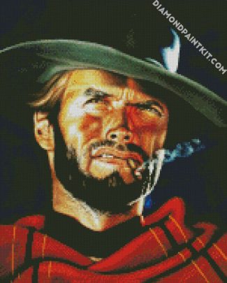 Clint Eastwood Art diamond painting