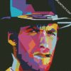 Clint Eastwood Pop Art diamond painting