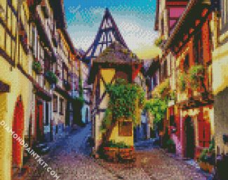 Colmar City diamond painting