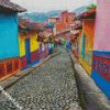 Colombia Guatape Street diamond painting