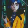 Coraline And Black Cat diamond painting