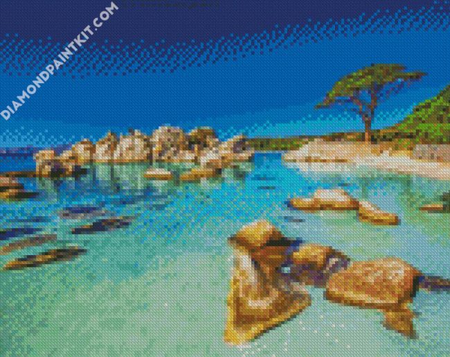 Corsica Island diamond painting