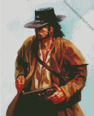 Cowboy Gunslinger diamond painting