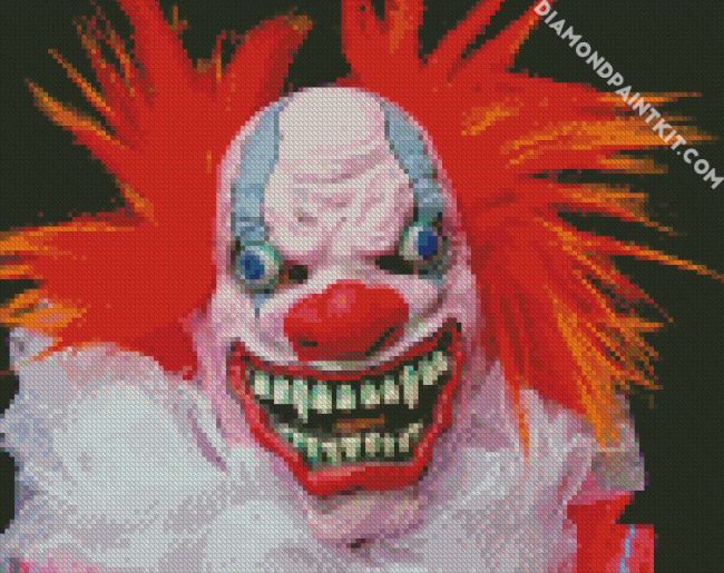 Creepy Clown diamond painting