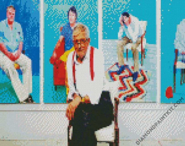 David Hockney diamond painting