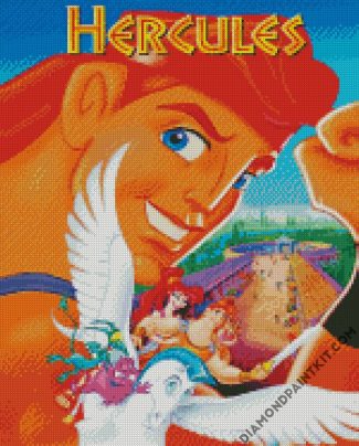 Disney Animation Hercules diamond painting