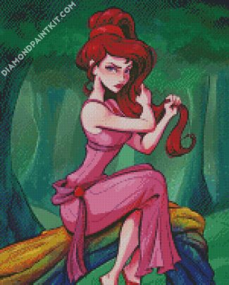 Disney Megara diamond painting