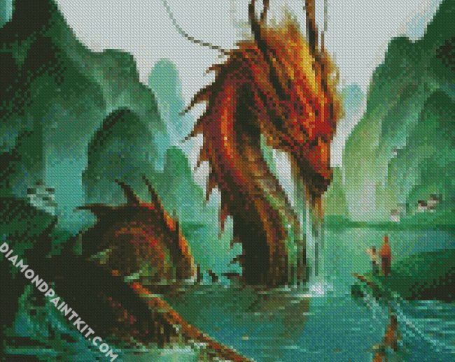 Dragon Beast diamond painting