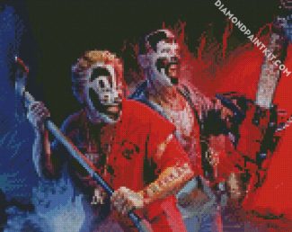 Echoside Clowns diamond painting