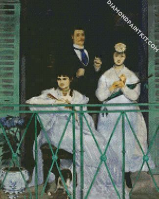 Edouard Manet The Balcony diamond painting