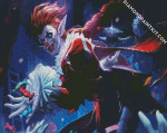 Elf Clown diamond painting