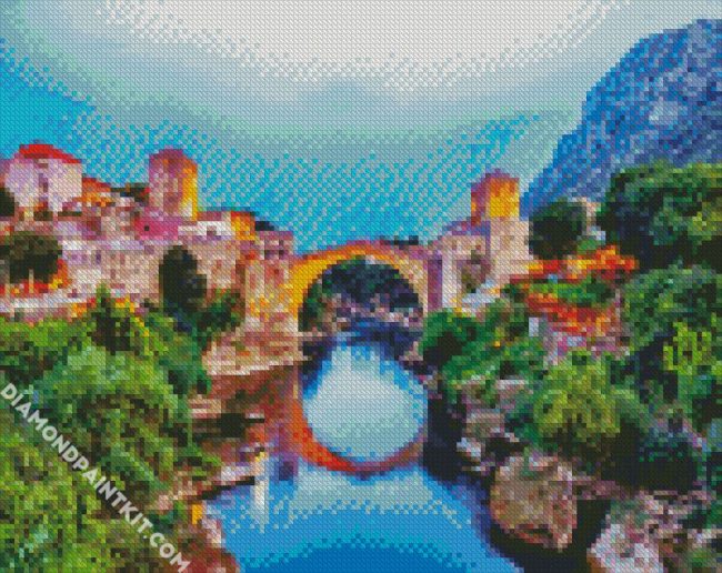 Evening Bosnia And Herzegovina diamond painting